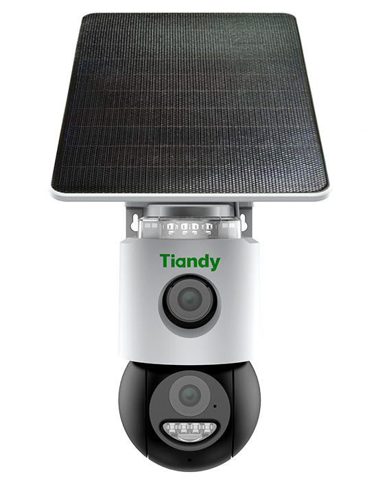 Tiandy TC-H363U W/4G/U/SE 4mm V4.1 6MP Fixed Color Maker 4G PT Solar Camera