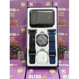 [SK7 ULTRA + M7] Pack Smartwatch SK7 Ultra + Sans Fil M7 Echo + Power Bank 10000mAh